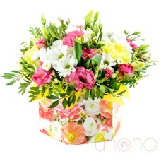 BRIGHT SURPRISE ARRANGEMENT BOX (Regular)